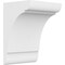Ekena Millwork Standard Olympic Architectural Grade PVC Corbel, 7"W x 6"D x 10"H CORP07X06X10OLY - alternate 1